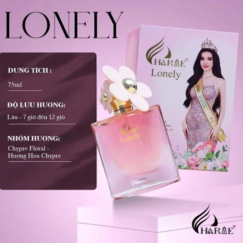 Charme Lonely Nước Hoa Nữ Hương Hoa Ngọt Ngào 75ml