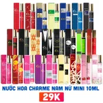 Nguồn hàng sỉ nước Hoa Charme Mini 10ml Nhiều Mùi - Nước Hoa Nữ Charme - Nước Hoa Nam Charme