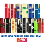 Nguồn hàng sỉ nước Hoa Charme Mini 10ml Nhiều Mùi - Nước Hoa Nữ Charme - Nước Hoa Nam Charme