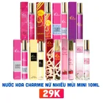 Nguồn hàng sỉ nước Hoa Charme Mini 10ml Nhiều Mùi - Nước Hoa Nữ Charme - Nước Hoa Nam Charme