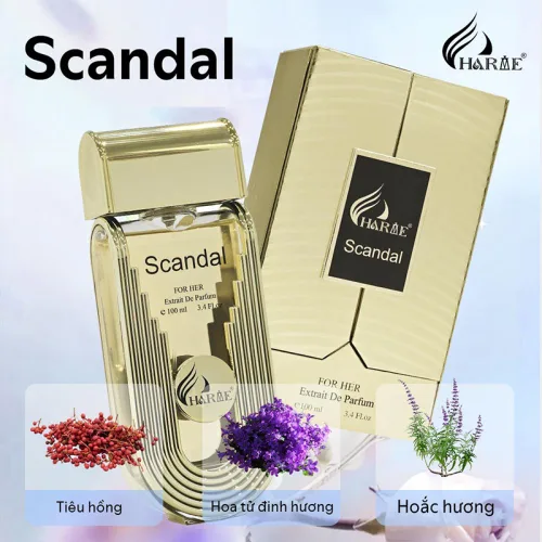 Nước hoa Charme Scandal 100ml dành cho nữ, hương thơm quyến rũ