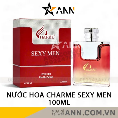 Charme Sexy Men For Him Eau De Parfum 100ml