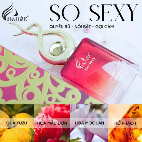 Chuyên sỉ nước Hoa Charme So Sexy Mùi Nữ 100ml Phiên Bản Mới 2025