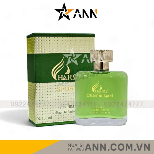 Nước Hoa Charme Sport Eau De Parfum 100ml Cho Nam