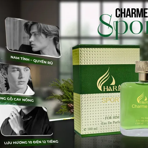 Nước Hoa Charme Sport Eau De Parfum 100ml Cho Nam