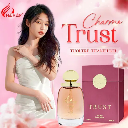 Nguồn hàng sỉ nước Hoa Charme Trust 100ml Phiên Bản Mới Mùi Nữ