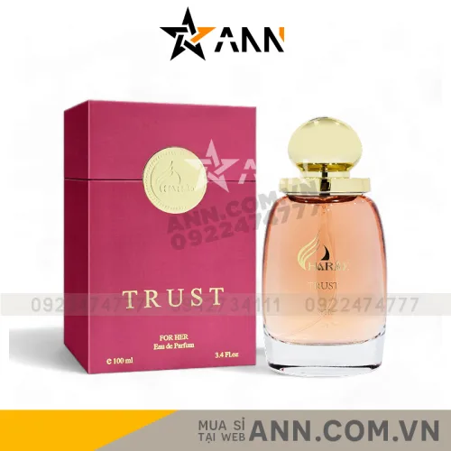 Nguồn hàng sỉ nước Hoa Charme Trust 100ml Phiên Bản Mới Mùi Nữ