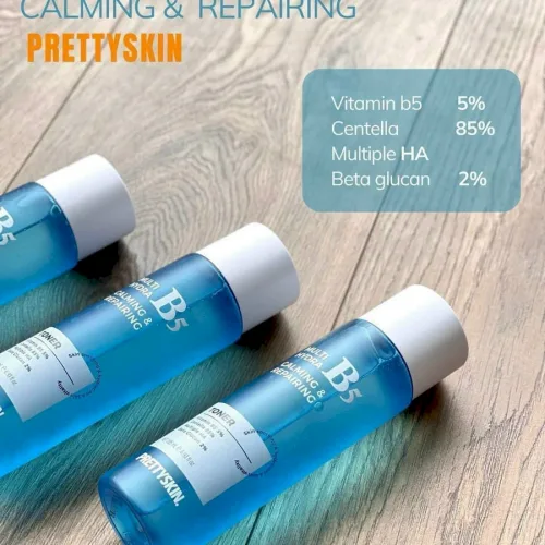 Toner Prettyskin Multi Hydra B5 205ml dưỡng trắng và phục hồi da