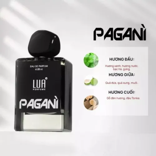 Nước Hoa Nam Pagani Lua Hương Tươi Mát Hiện Đại 100ml