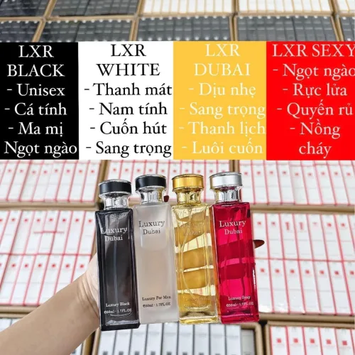 Nơi lấy sỉ nước Hoa Luxury Dubai 50ml Nhiều Mùi
