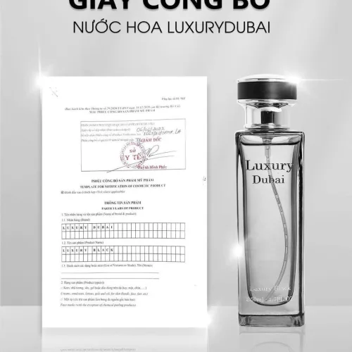 Chỗ sỉ nước Hoa Luxury Dubai Luxury Black Màu Đen Mùi Nam 50ml