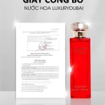Shop sỉ nước Hoa Luxury Dubai Luxury Sexy Màu Đỏ Mùi Nữ 50ml