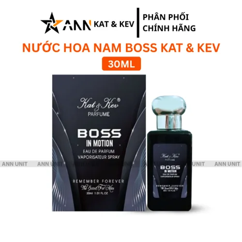 Nước hoa nam Kat & Kev Boss In Motion dung tích 30ml