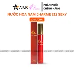 Shop sỉ nước Hoa Nam Charme 212 Sexy 10ml - Hương Thơm Sang Trọng Lịch Lãm