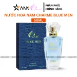 Nước hoa nam Charme Blue Men Eau De Parfum 50ml hương gỗ