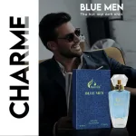 Nước hoa nam Charme Blue Men Eau De Parfum 50ml hương gỗ