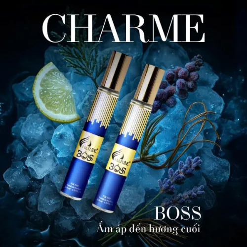 Shop sỉ nước Hoa Nam Charme Boss 10ml Mùi Thơm Thanh Lịch Tự Tin