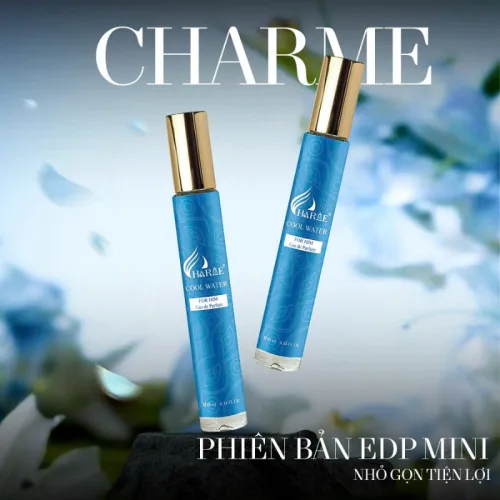 Nước hoa nam Charme Cool Water 10ml với hương thơm tươi mát