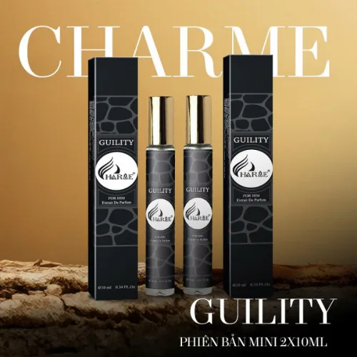 Nguồn hàng sỉ nước Hoa Nam Charme Guility 10ml Mùi Thơm Trầm Bí Ẩn