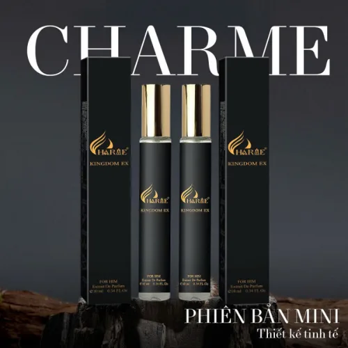 Chuyên sỉ nước Hoa Nam Charme Kingdom Ex 10ml Mùi Thơm Lịch Lãm Sang Trọng