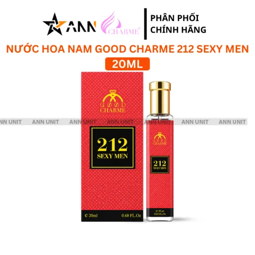 Nước hoa nam Good Charme dòng 212 Sexy, dung tích 20ml