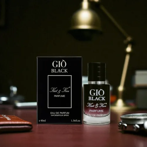 Nước hoa nam Kat Kev Parfume Giò Black 40ml