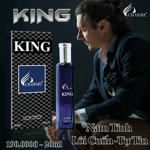 Shop sỉ nước Hoa Nam Charme King Mini 20ml