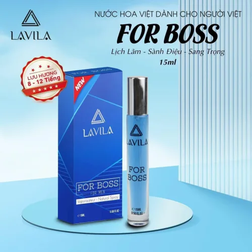 Shop sỉ nước Hoa Nam Lavila For Boss Mini 15ml