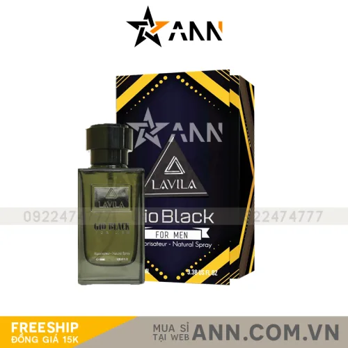 Nơi lấy sỉ nước Hoa Nam Lavila Gio Black 100ml