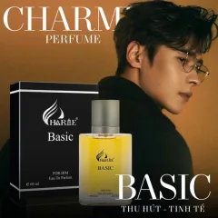 Nguồn hàng sỉ nước Hoa Nam - Nước Hoa Charme Basic 50ml - Hương Thơm Tươi Mát Lịch Lãm