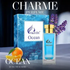 Chuyên sỉ nước Hoa Nam - Nước Hoa Charme Ocean 50ml - Hương Thơm Tươi Mát mạnh Mẽ