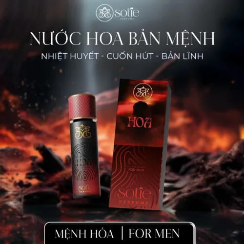 Nước Hoa Nam Phong Thủy Mệnh Hỏa Sotie Perfume 30ml - Mùi Thơm Bản Lĩnh Nhiệt Huyết