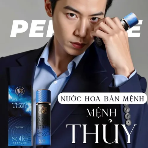 Sotie Perfume nước hoa nam phong thủy mệnh Thủy, 20ml
