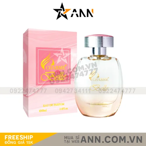 Charme Belle Nước Hoa Nữ Eau De Parfum 60ml