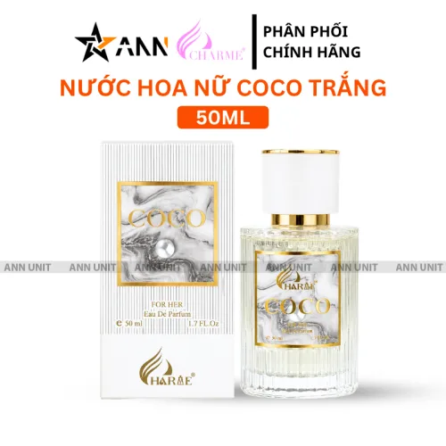 Nước hoa Charme Coco nữ màu trắng 50ml