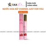 Chuyên sỉ nước Hoa Nữ Charme Just For You 10ml - Hương Thơm Ngọt Ngào Tươi Mát