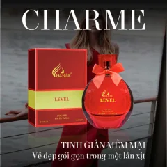 Nước hoa Charme Level nữ 100ml, phiên bản mới gợi cảm hiện đại