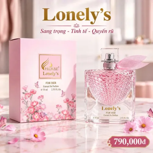 Charme Lonely’s 75ml – Nước Hoa Nữ Hương Chypre Floral