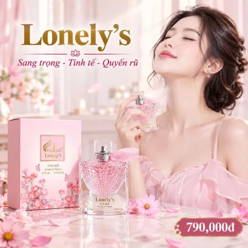 Charme Lonely’s 75ml – Nước Hoa Nữ Hương Chypre Floral