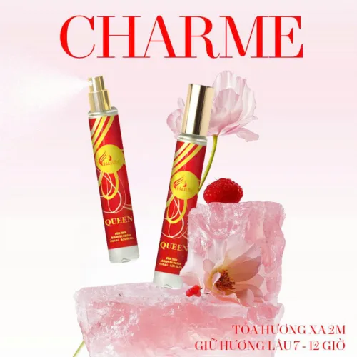 Nước hoa Charme Queen 10ml dành cho nữ, hương thơm gợi cảm