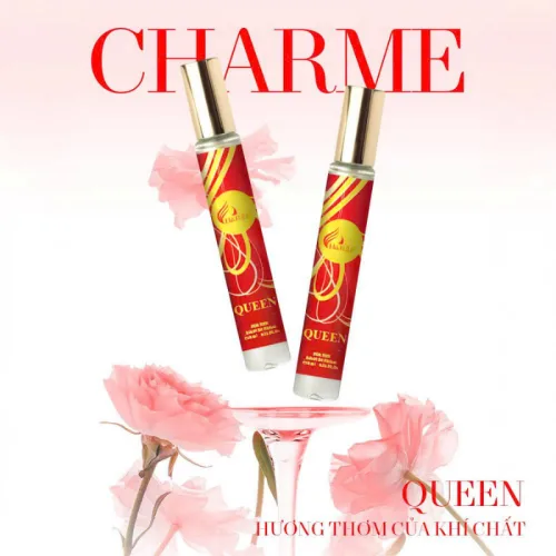 Nước hoa Charme Queen 10ml dành cho nữ, hương thơm gợi cảm