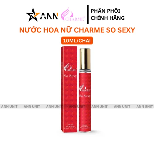 Chỗ sỉ nước Hoa Nữ Charme So Sexy 10ml Hương Thơm Quyến Rũ Cuốn Hút