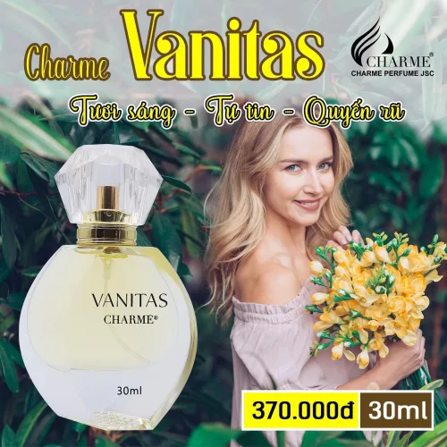 Charme Vanitas Nước Hoa Nữ 30ml Hương Chanh Hoa Tiare