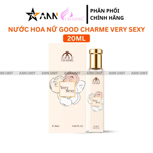 Nơi lấy sỉ nước Hoa Nữ Good Charme Very Sexy 20ml - Mùi Hương Ngọt Ngào Cuốn Hút