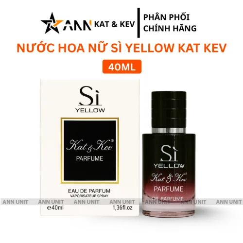 Nước hoa nữ Kat & Kev Parfume Sì Yellow Eau De Parfum 40ml