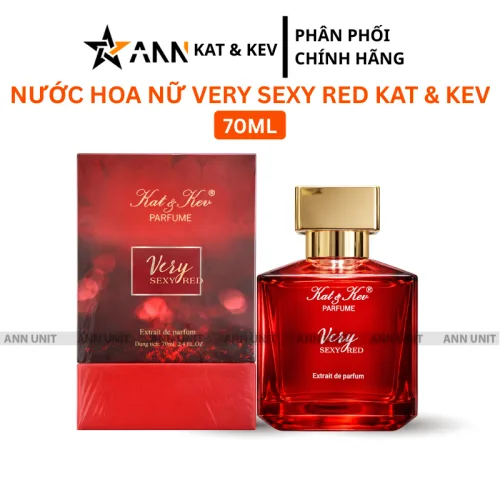 Nơi lấy sỉ nước Hoa Nữ Kat Kev Very Sexy Red 70ml - Hương Thơm Ngọt Thanh Dịu Nhẹ