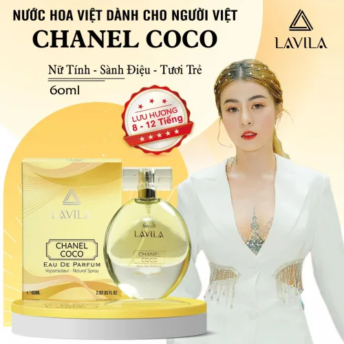 Nguồn hàng sỉ nước Hoa Nữ Lavila Chanel CoCo 60ml