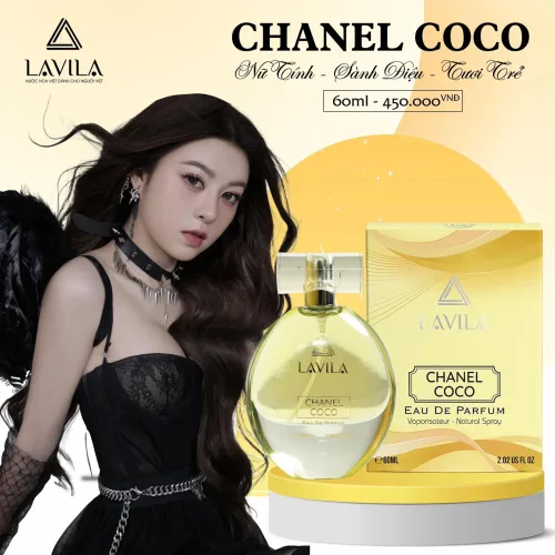 Nguồn hàng sỉ nước Hoa Nữ Lavila Chanel CoCo 60ml