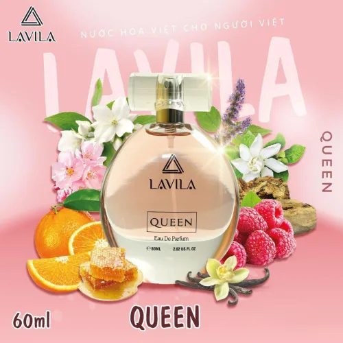 Nước hoa nữ Lavila Queen EDP 60ml dạng nguyên hộp