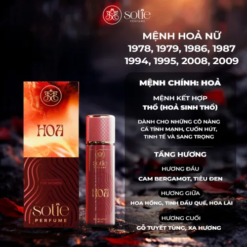 Nơi lấy sỉ nước Hoa Nữ Phong Thủy Mệnh Hỏa Sotie Perfume 20ml - Mùi Thơm Cuốn Hút Sang Trọng